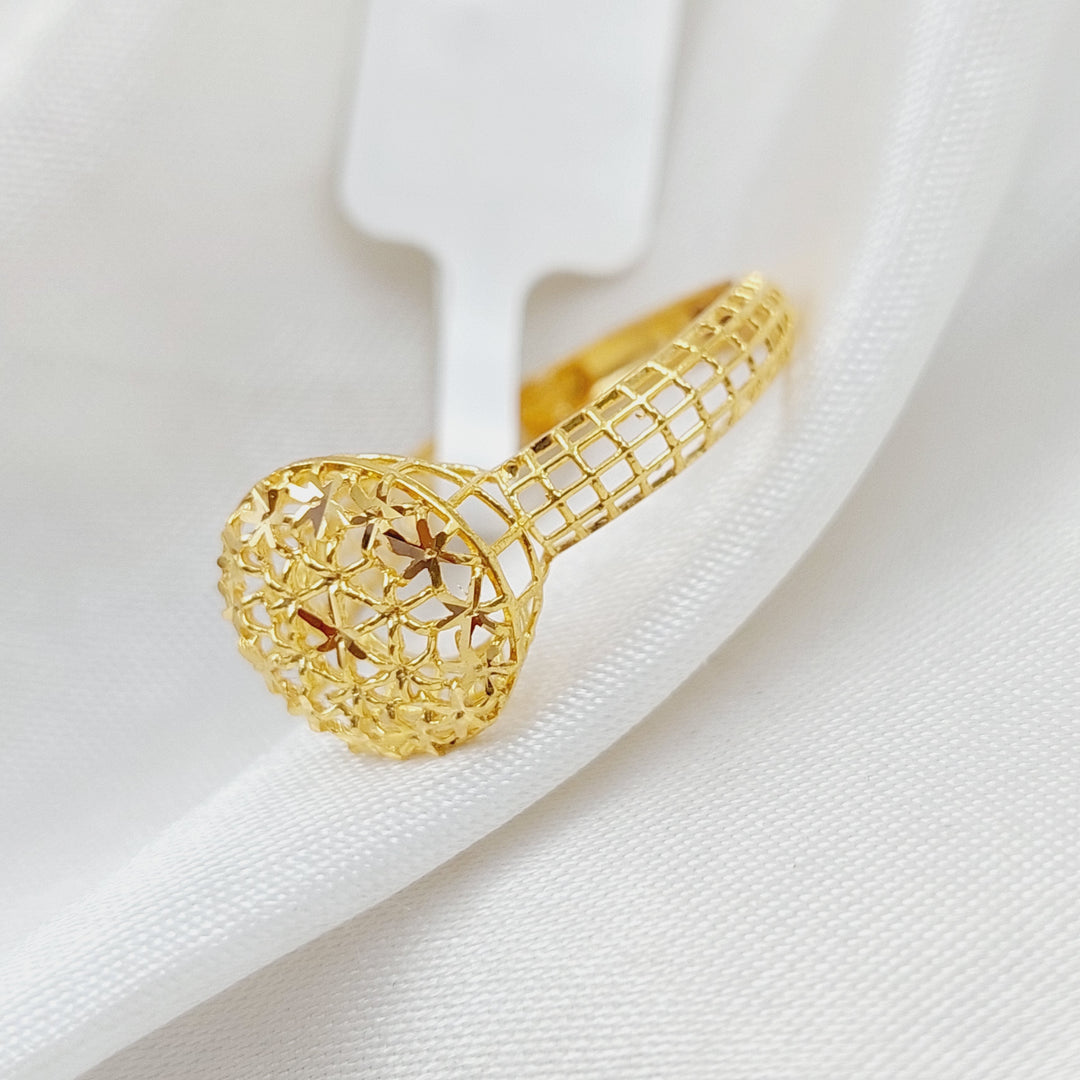 21K Gold Light Ring by Saeed Jewelry - Image 11