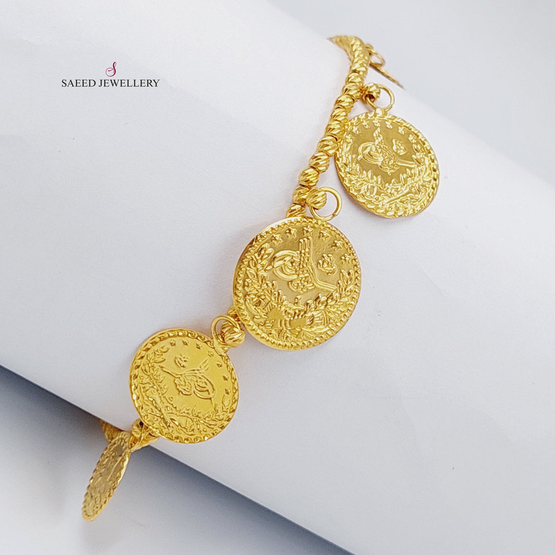 21K Gold Lirat Rashadi Bracelet by Saeed Jewelry - Image 1