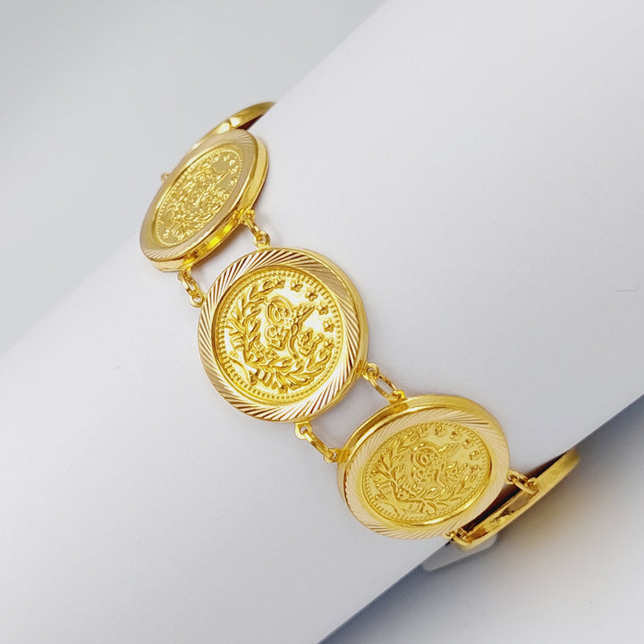 21K Gold Lirat Rashadi Bracelet by Saeed Jewelry - Image 1