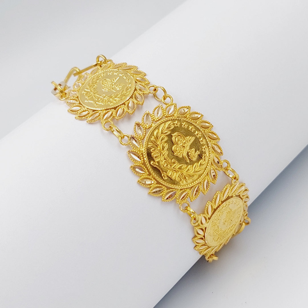 21K Gold Lirat Rashadi Bracelet by Saeed Jewelry - Image 5