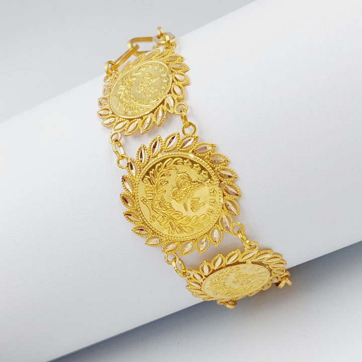 21K Gold Lirat Rashadi Bracelet by Saeed Jewelry - Image 1