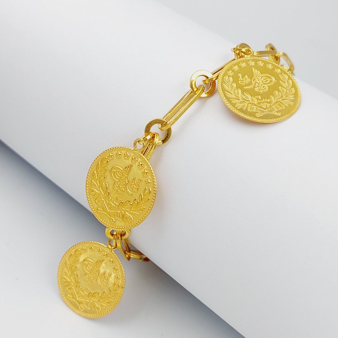 21K Gold Lirat Rashadi Bracelet by Saeed Jewelry - Image 6