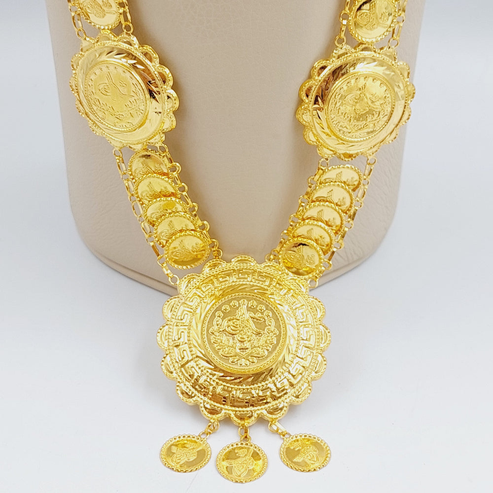 21K Gold Lirat Rashadi Necklace by Saeed Jewelry - Image 2