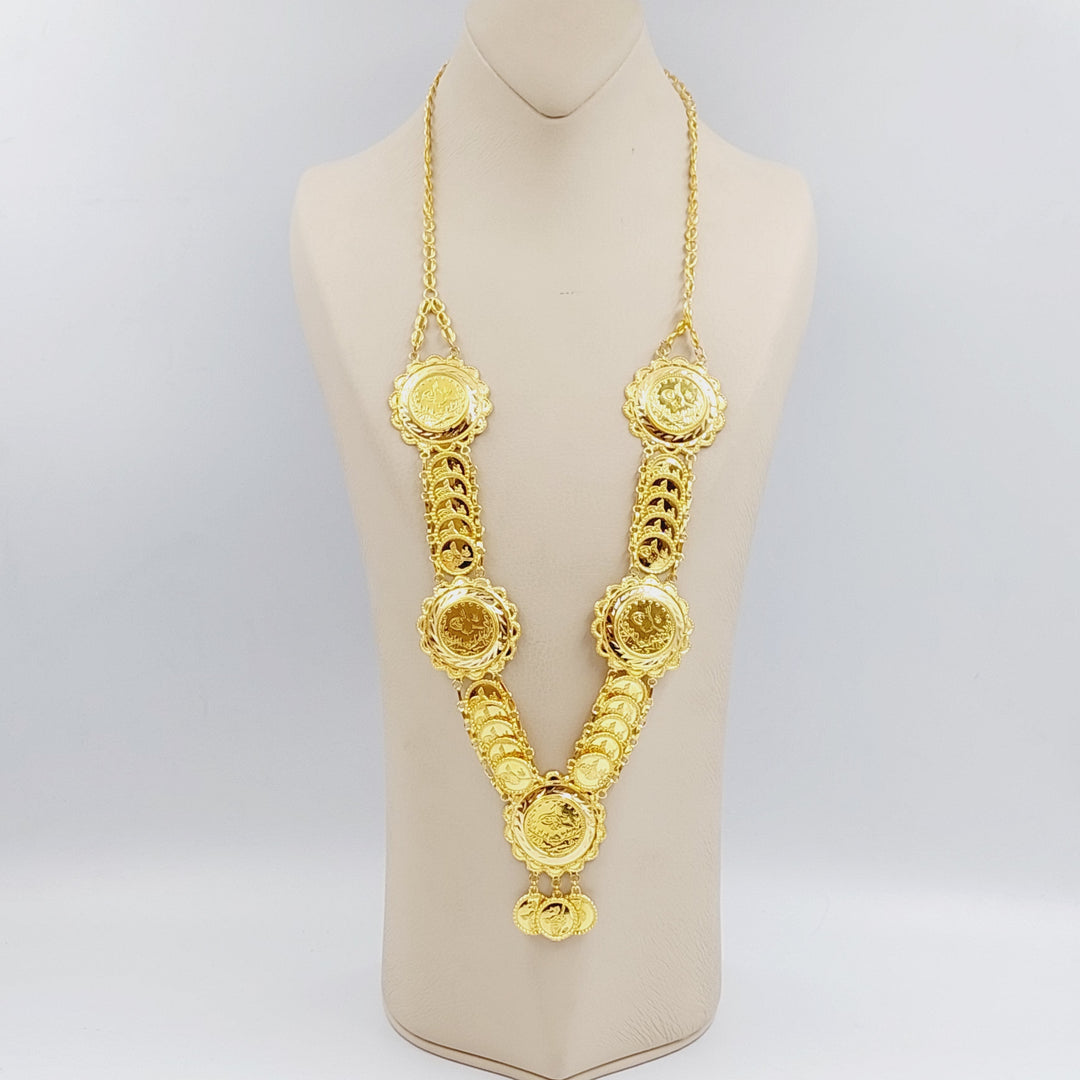 21K Gold Lirat Rashadi Necklace by Saeed Jewelry - Image 2