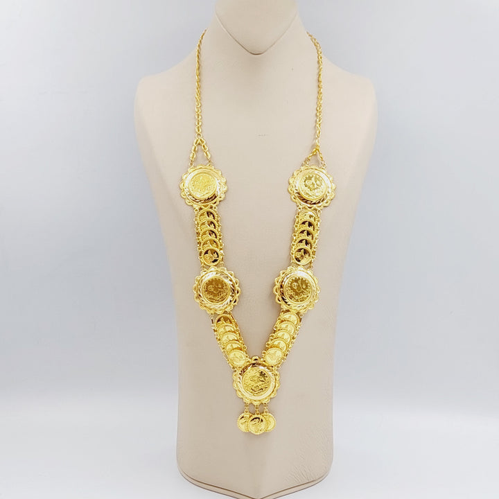 21K Gold Lirat Rashadi Necklace by Saeed Jewelry - Image 2