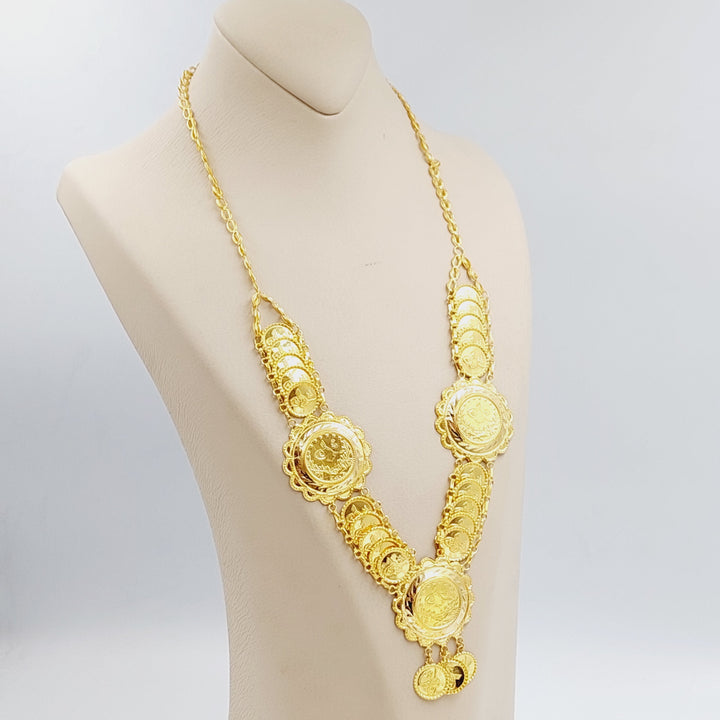 21K Gold Lirat Rashadi Necklace by Saeed Jewelry - Image 4