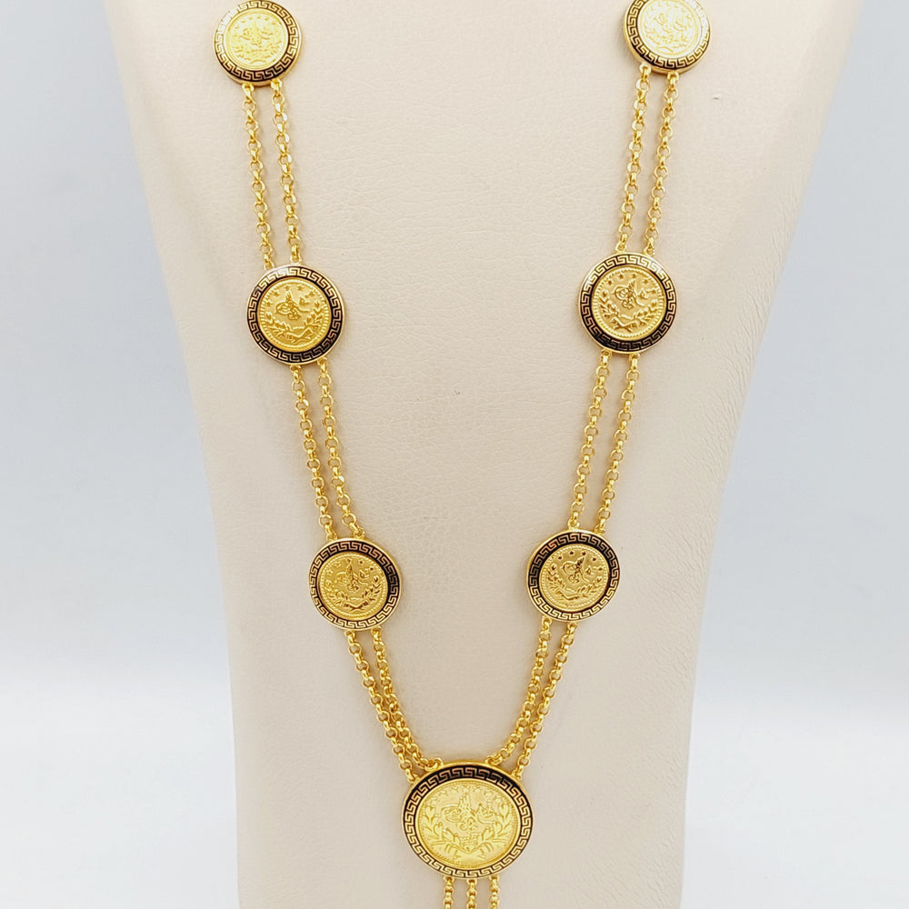 21K Gold Lirat Rashadi Necklace by Saeed Jewelry - Image 2