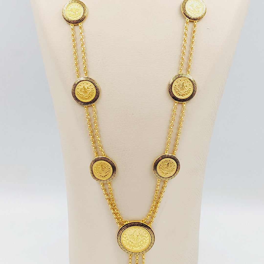 21K Gold Lirat Rashadi Necklace by Saeed Jewelry - Image 2