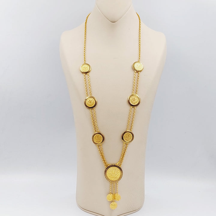 21K Gold Lirat Rashadi Necklace by Saeed Jewelry - Image 1