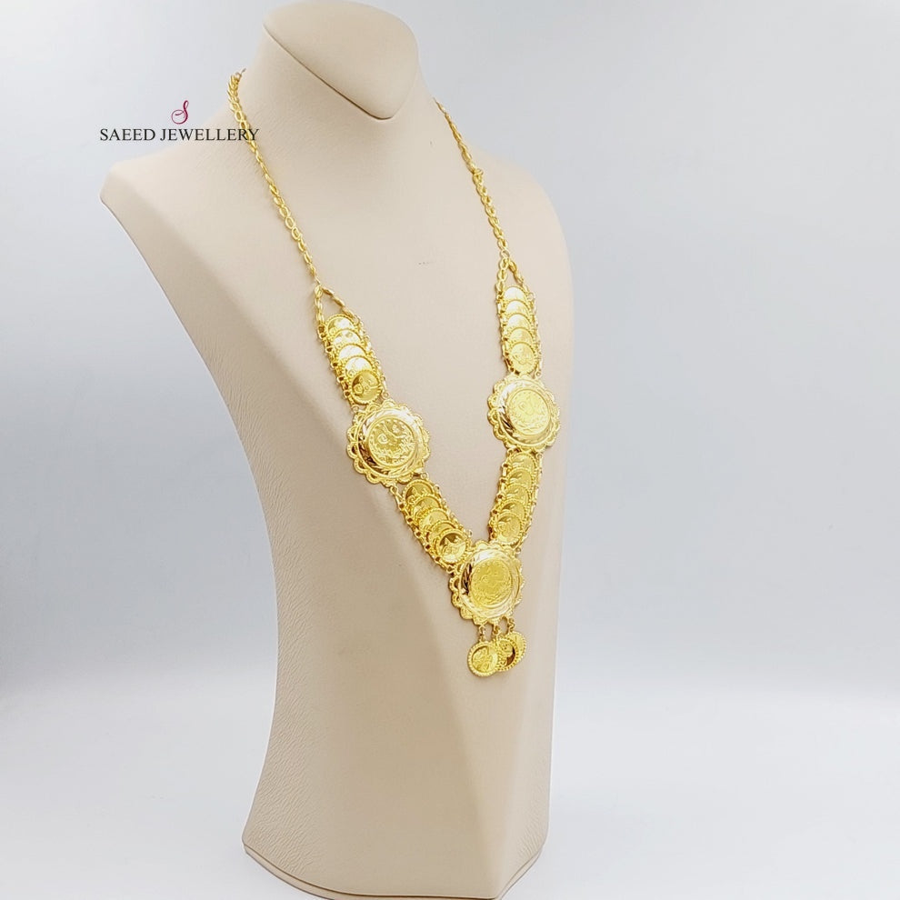 21K Gold Lirat Rashadi Necklace by Saeed Jewelry - Image 1