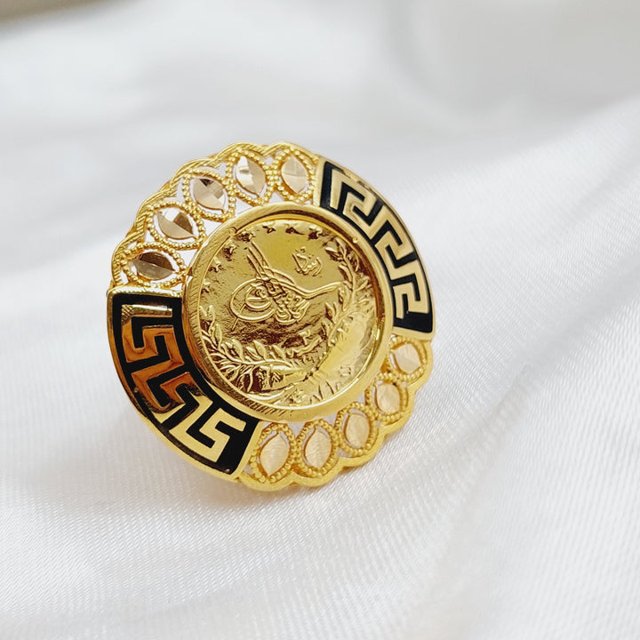 21K Gold Lirat Rashadi Ring by Saeed Jewelry - Image 7