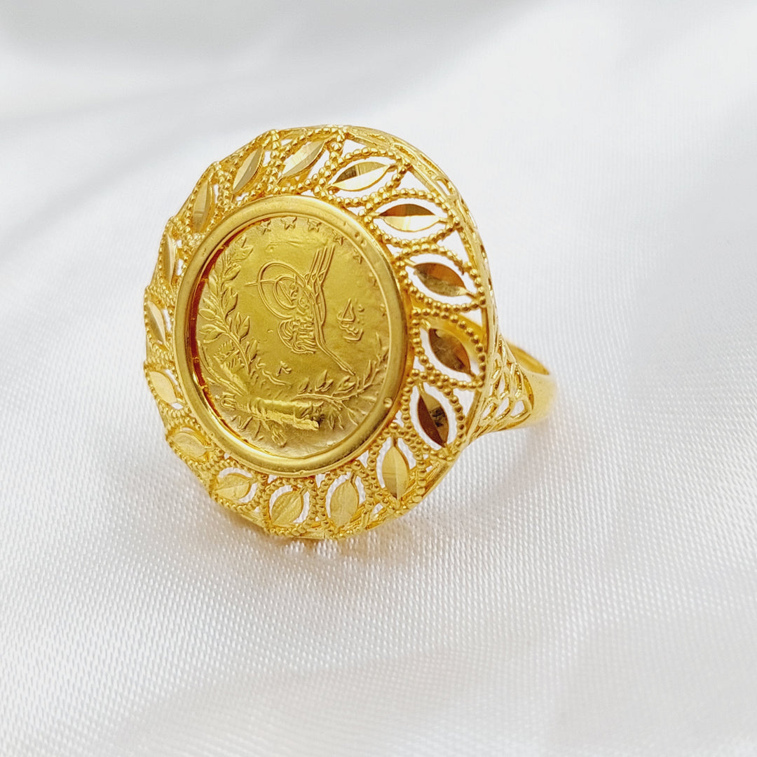 21K Gold Lirat Rashadi Ring by Saeed Jewelry - Image 7