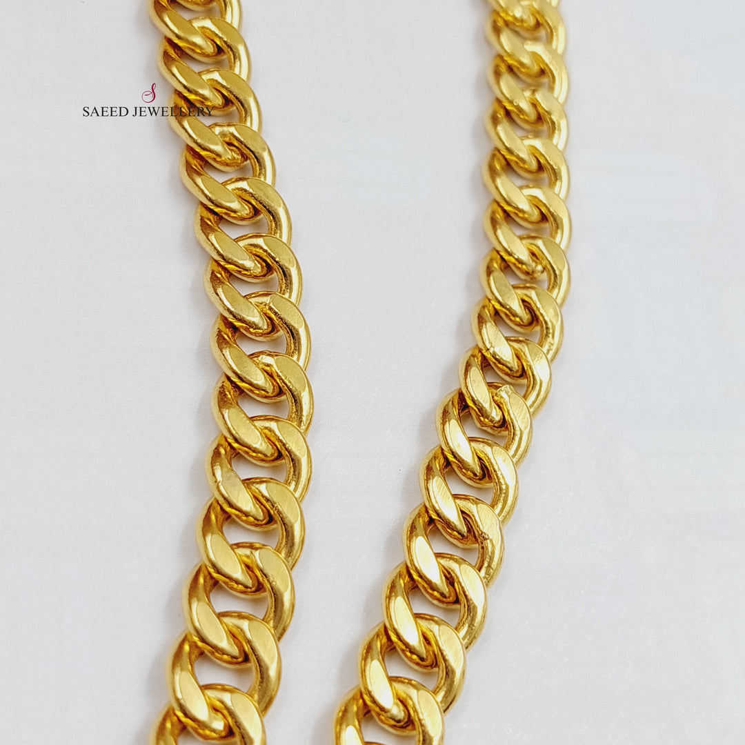 21K Gold Necklace Chain by Saeed Jewelry - Image 5