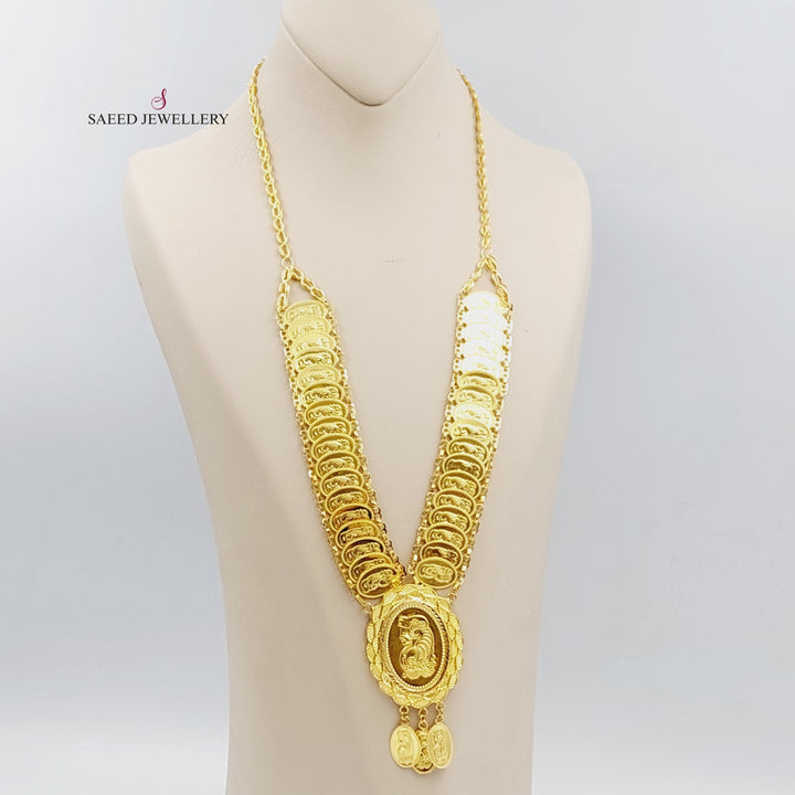 21K Gold Ounce Model Necklace by Saeed Jewelry - Image 1