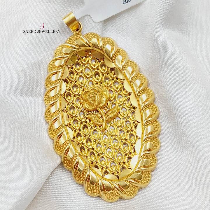 21K Gold Ounce Pendant by Saeed Jewelry - Image 1