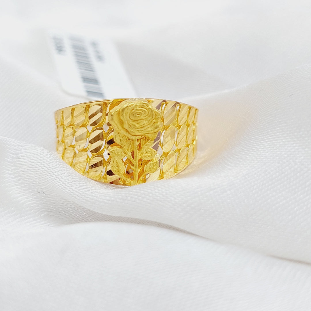 21K Gold Ounce Ring by Saeed Jewelry - Image 1