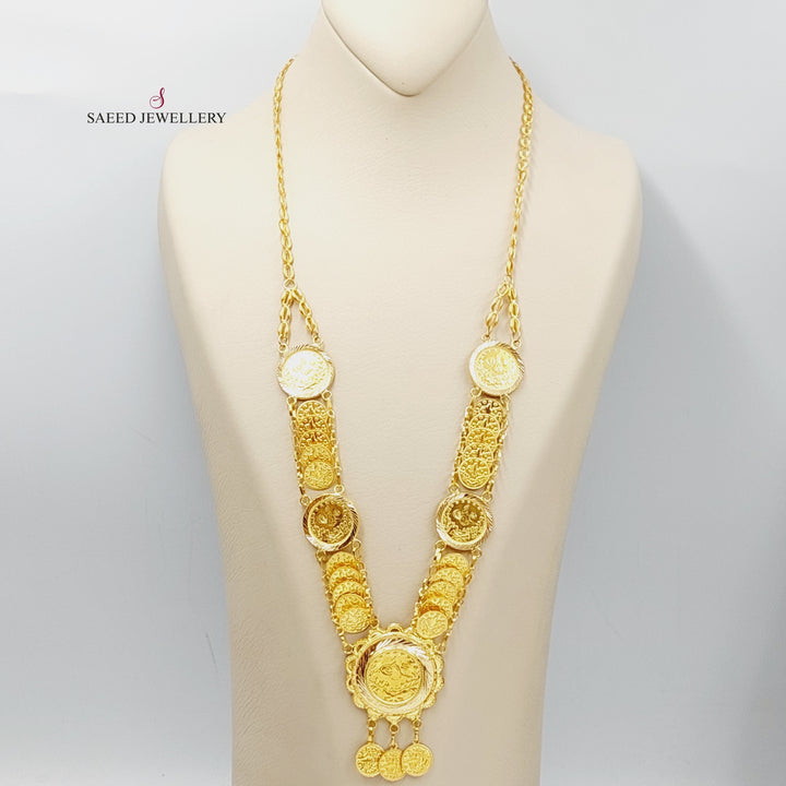 21K Gold Rashadi Model Necklace by Saeed Jewelry - Image 1