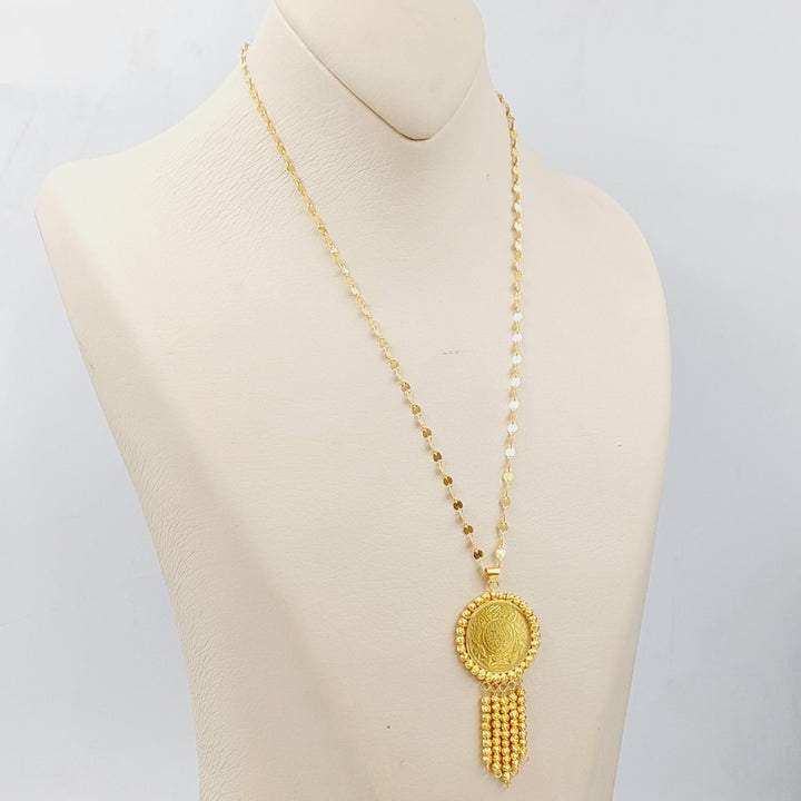 21K Gold Rashadi Necklace by Saeed Jewelry - Image 1