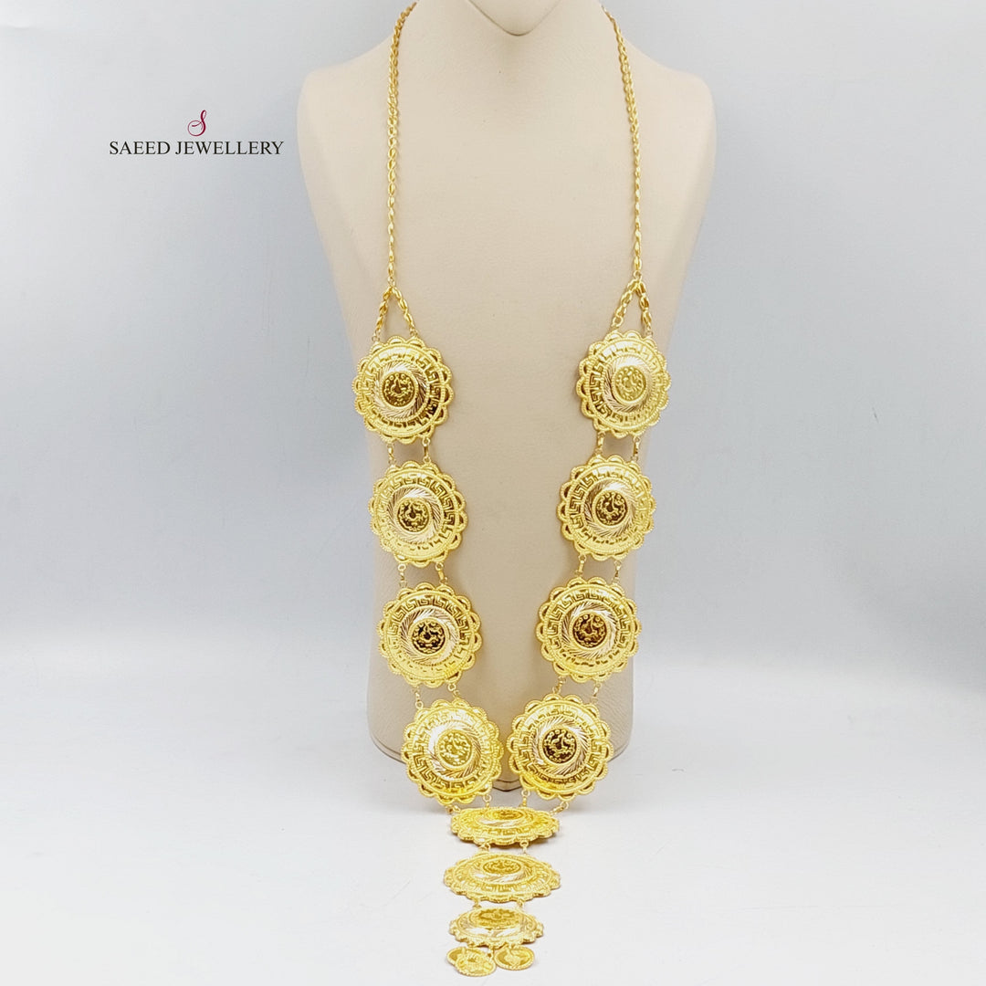 21K Gold Rashadi Necklace by Saeed Jewelry - Image 1