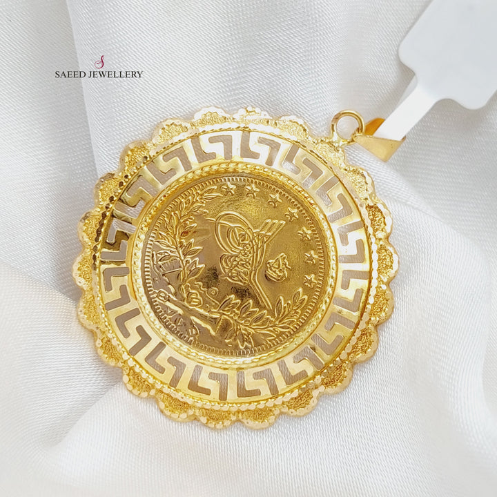 21K Gold Rashadi Pendant by Saeed Jewelry - Image 5