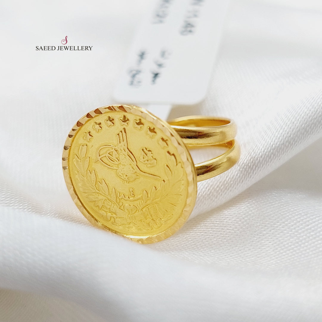 21K Gold Rashadi Ring by Saeed Jewelry - Image 1