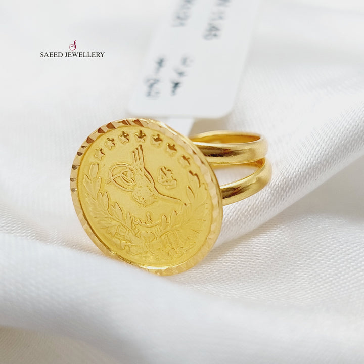 21K Gold Rashadi Ring by Saeed Jewelry - Image 1