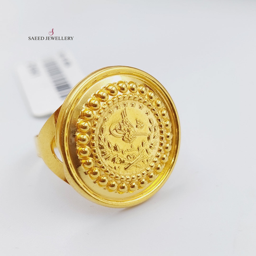 21K Gold Rashadi Ring by Saeed Jewelry - Image 1