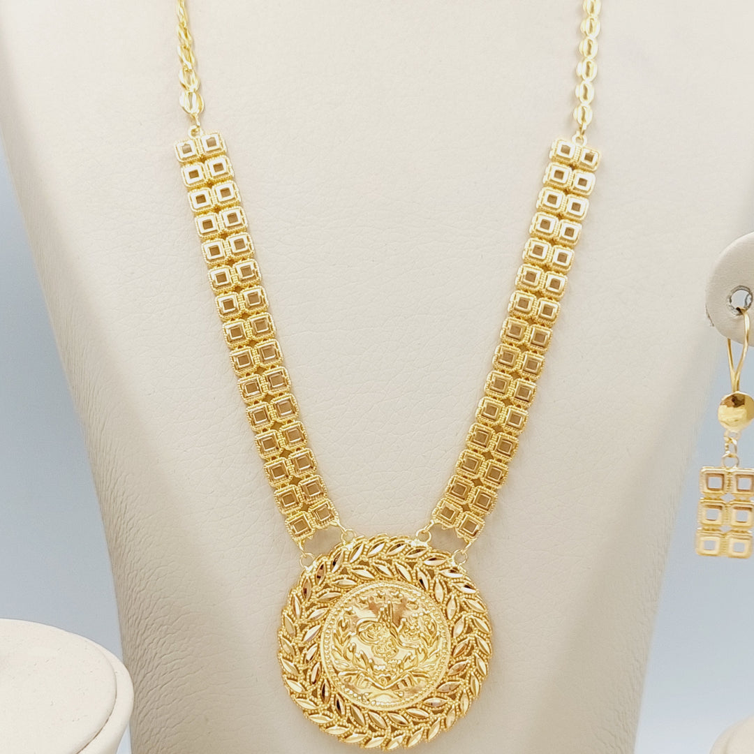 21K Rashadi Set 4 pieces Made of 21K Yellow Gold by Saeed Jewelry-26440