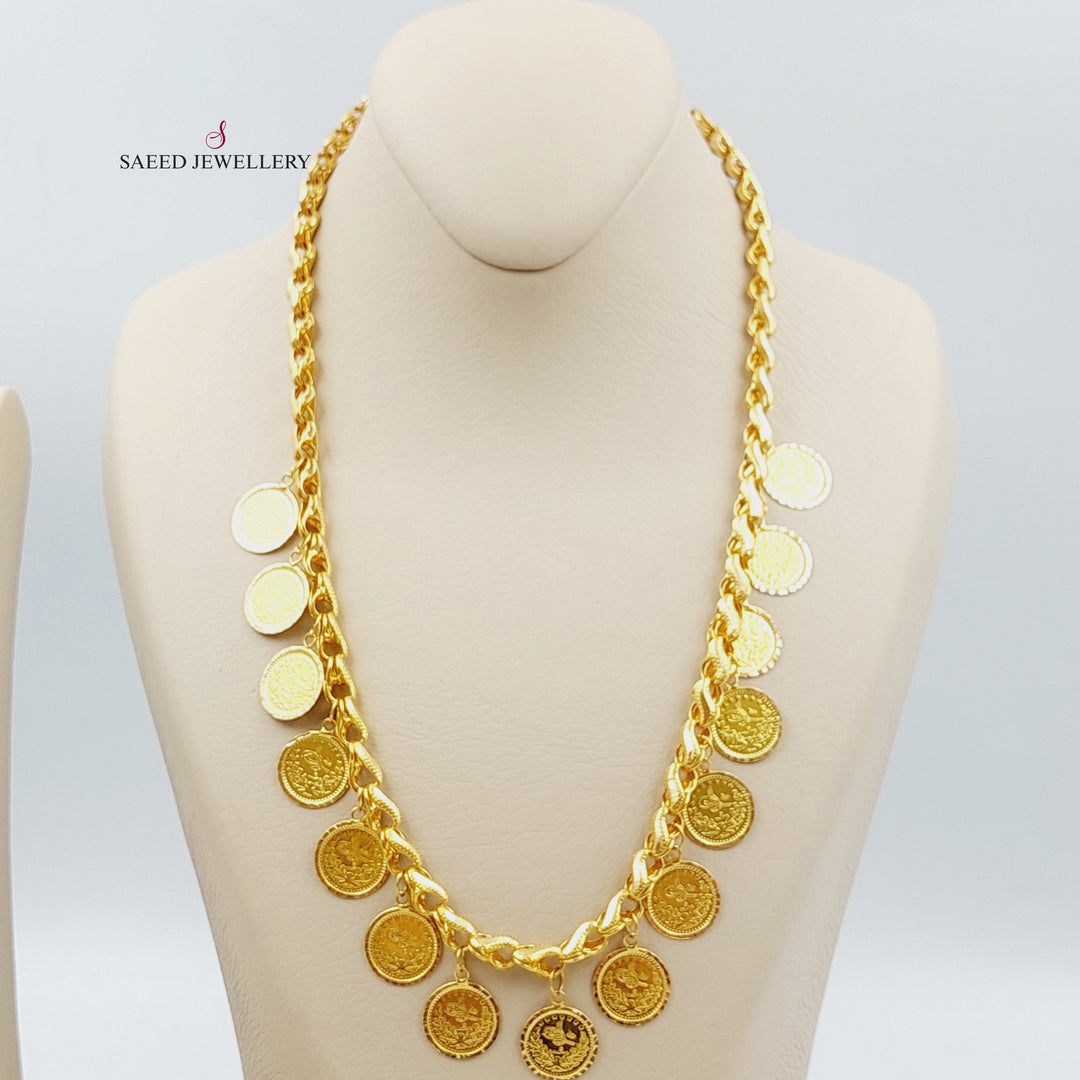 21K Gold Rashadi Set by Saeed Jewelry - Image 3