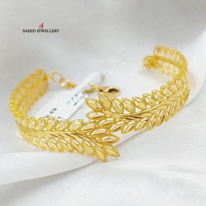 21K Gold Spike Bracelet spike by Saeed Jewelry - Image 7