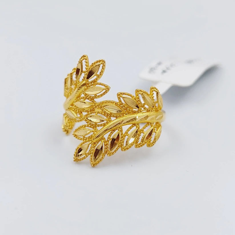 21K Gold Spike Ring by Saeed Jewelry - Image 1