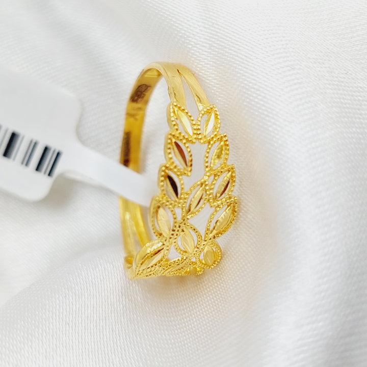 21K Gold Spike Ring by Saeed Jewelry - Image 4