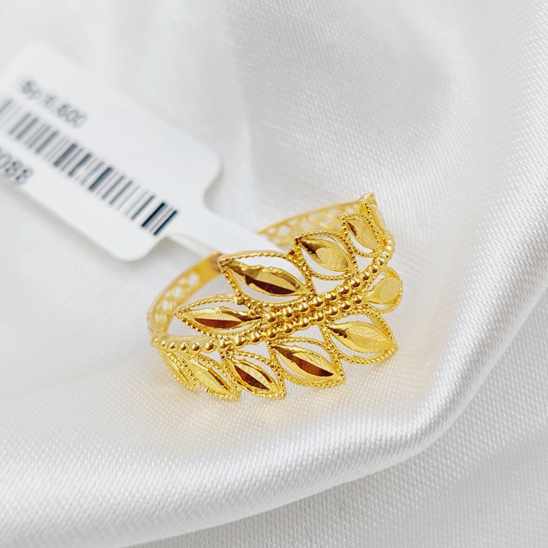 21K Gold Spike Ring by Saeed Jewelry - Image 1