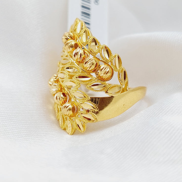 21K Gold Spike Ring by Saeed Jewelry - Image 1