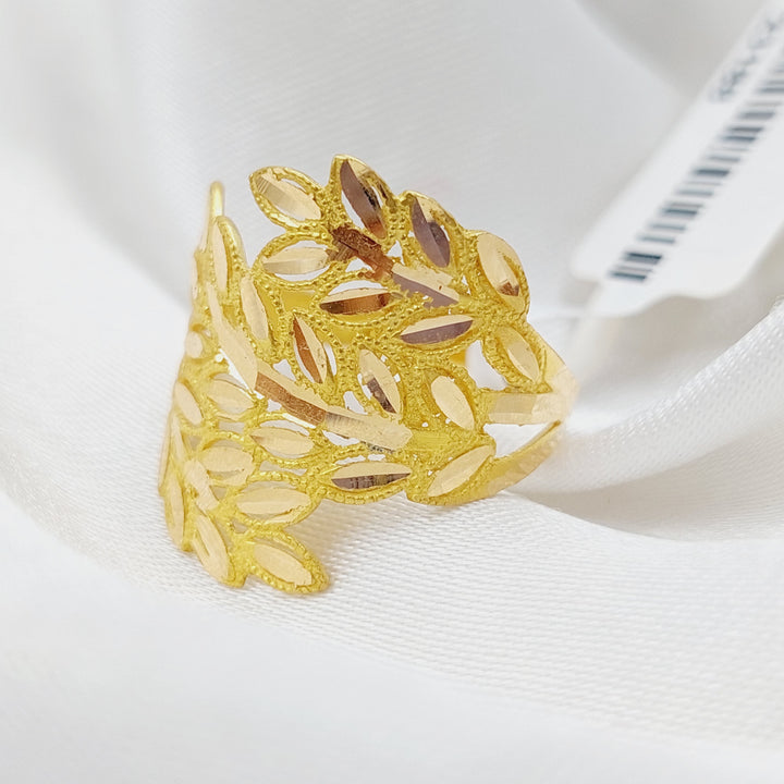 21K Gold Spike Ring by Saeed Jewelry - Image 1