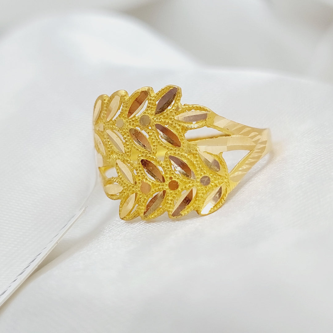 21K Gold Spike Ring by Saeed Jewelry - Image 7