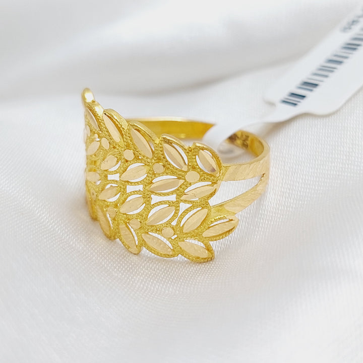 21K Gold Spike Ring by Saeed Jewelry - Image 4