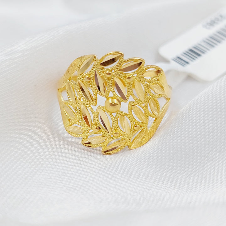 21K Gold Spike Ring by Saeed Jewelry - Image 1