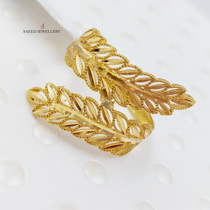 21K Gold Spike Ring by Saeed Jewelry - Image 4