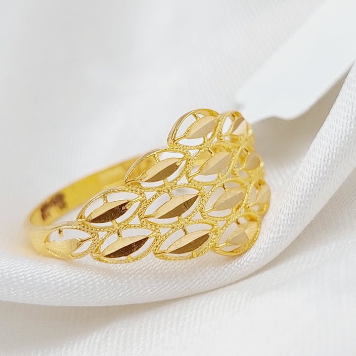 21K Gold Spike Ring by Saeed Jewelry - Image 3