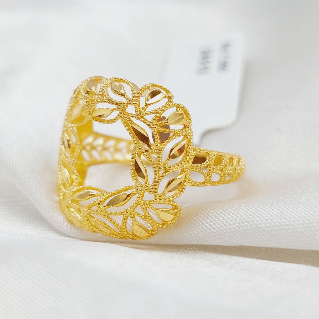 21K Gold Spike Ring by Saeed Jewelry - Image 1