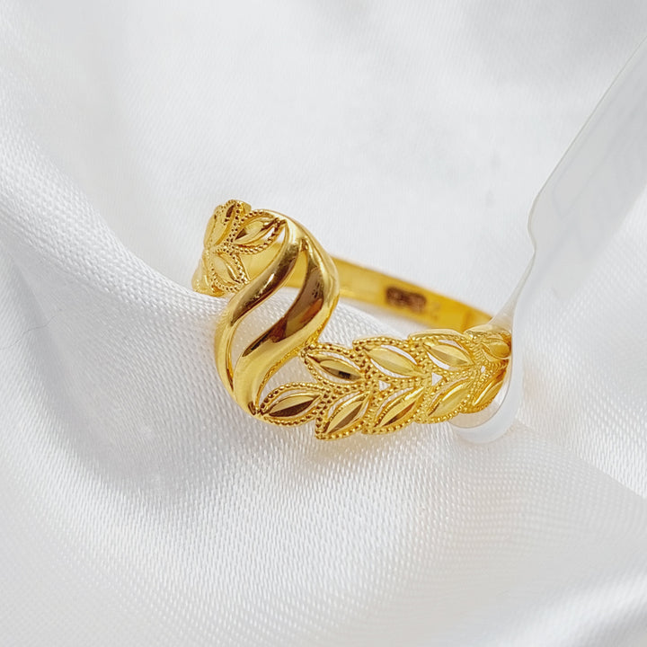 21K Gold Spike Ring by Saeed Jewelry - Image 3