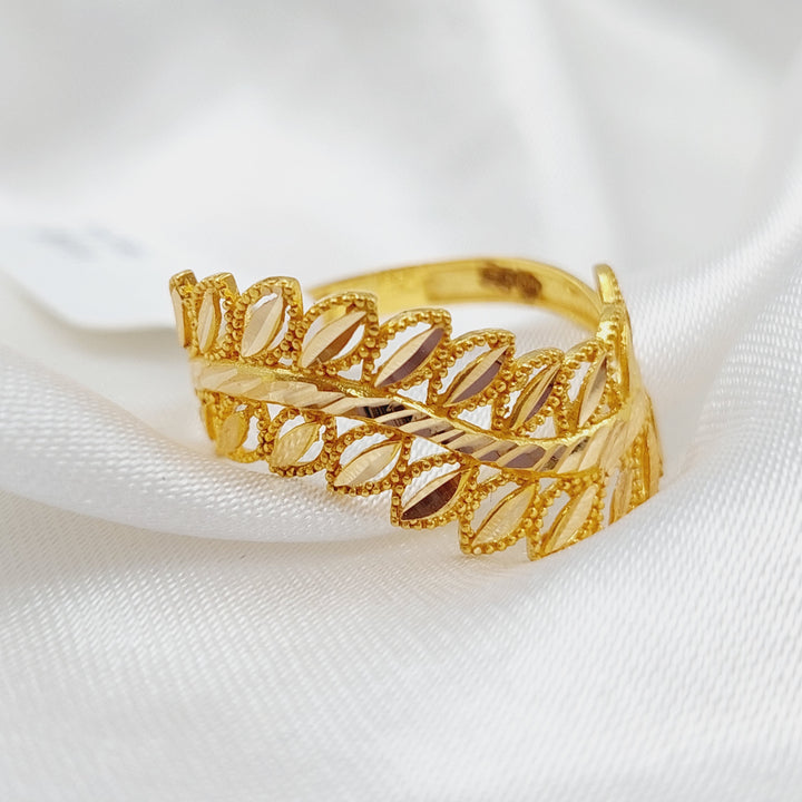 21K Gold Spike Ring by Saeed Jewelry - Image 4