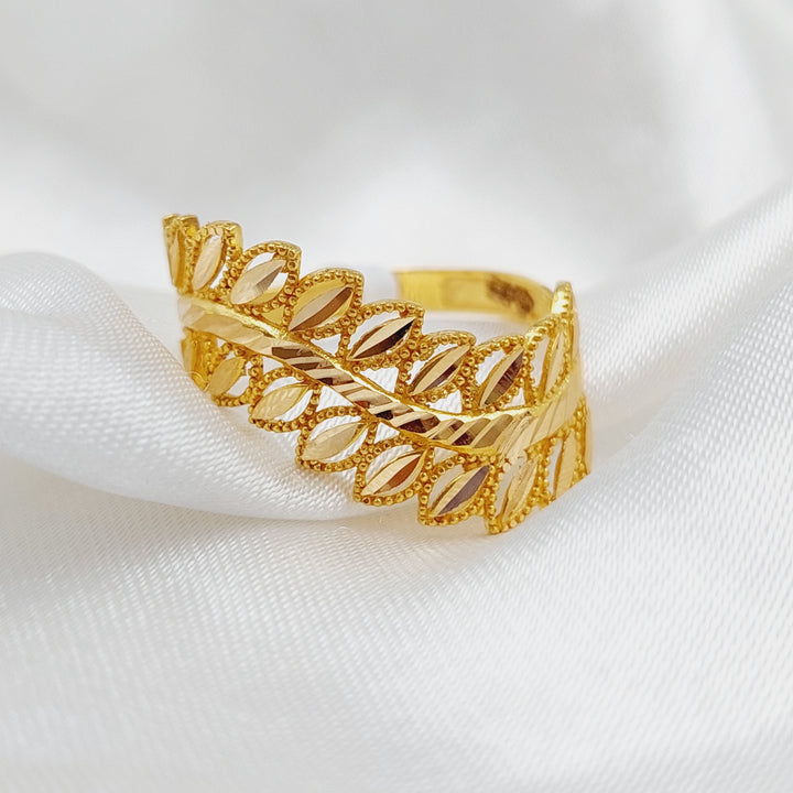 21K Gold Spike Ring by Saeed Jewelry - Image 1