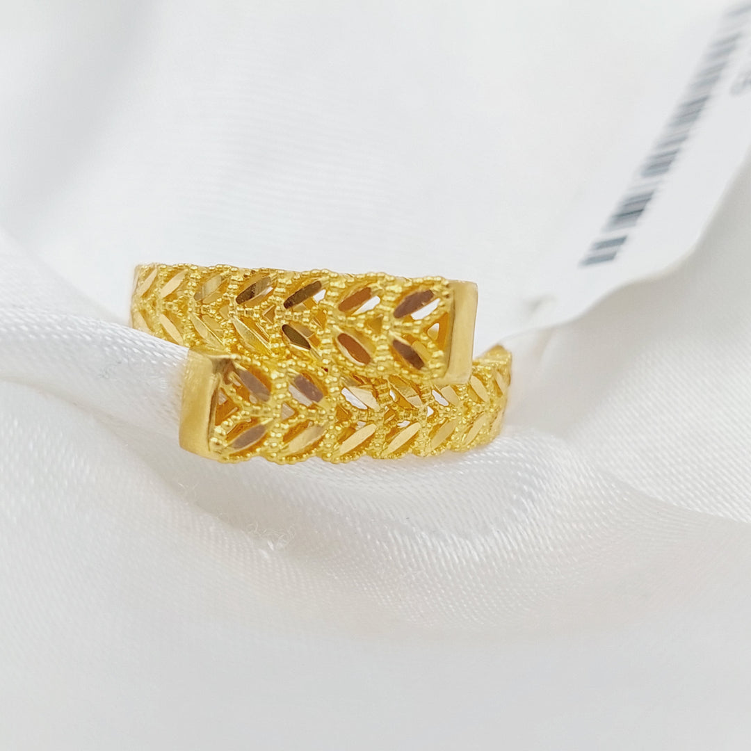 21K Gold Spike Ring by Saeed Jewelry - Image 1