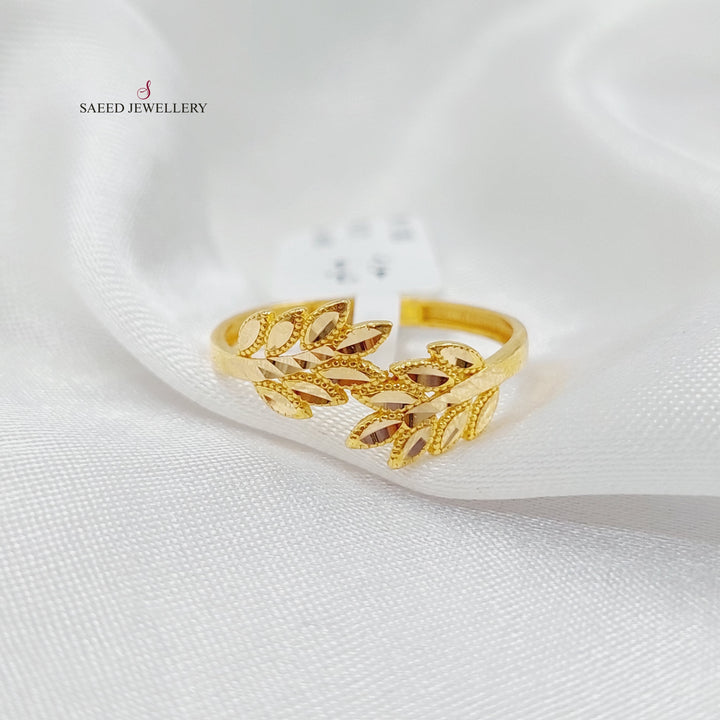 21K Gold Spike Ring by Saeed Jewelry - Image 8