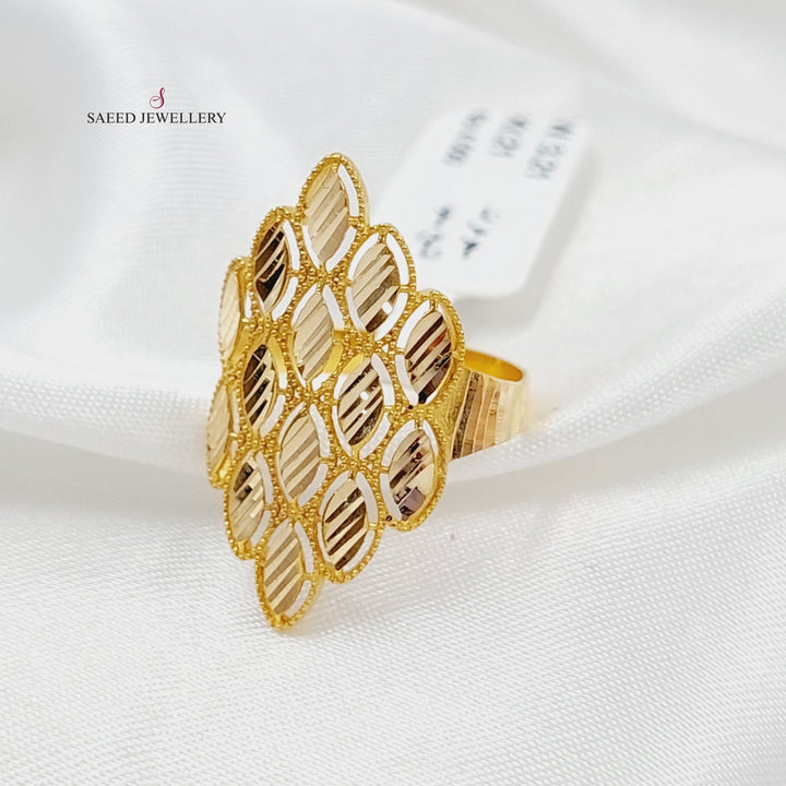 21K Gold Spike Ring by Saeed Jewelry - Image 5