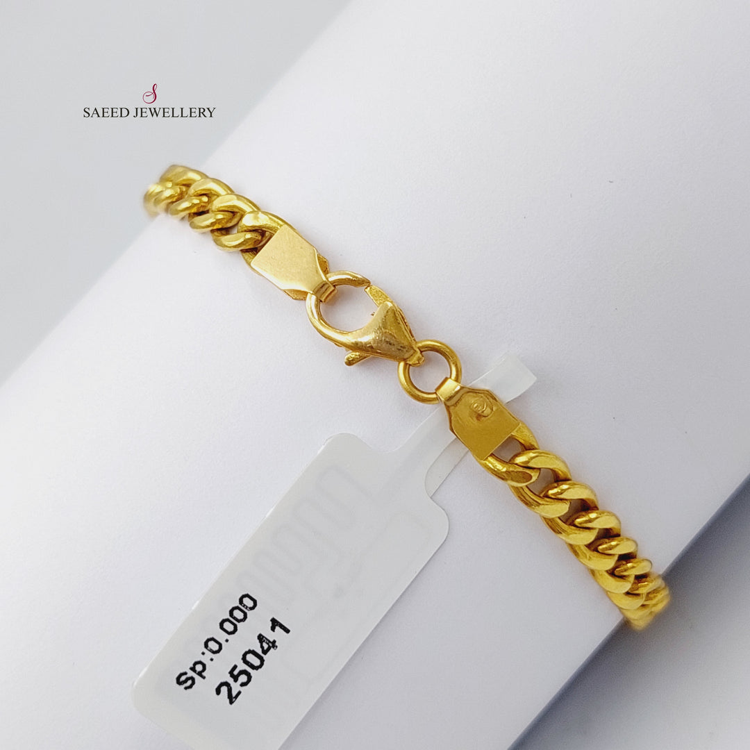 21K Gold 21K Clover Bracelet by Saeed Jewelry - Image 5