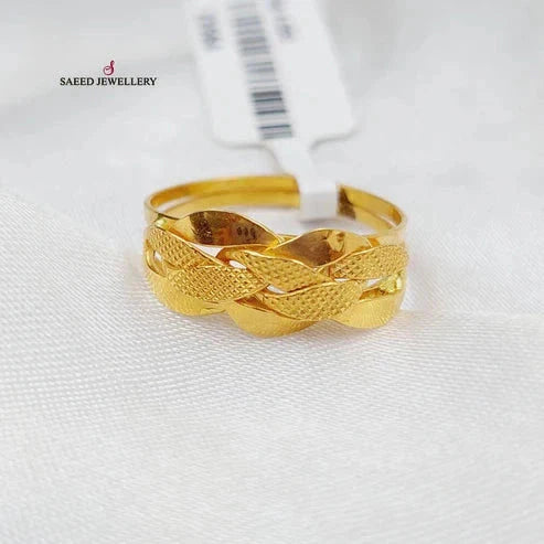 21K Gold Taft Ring by Saeed Jewelry - Image 1