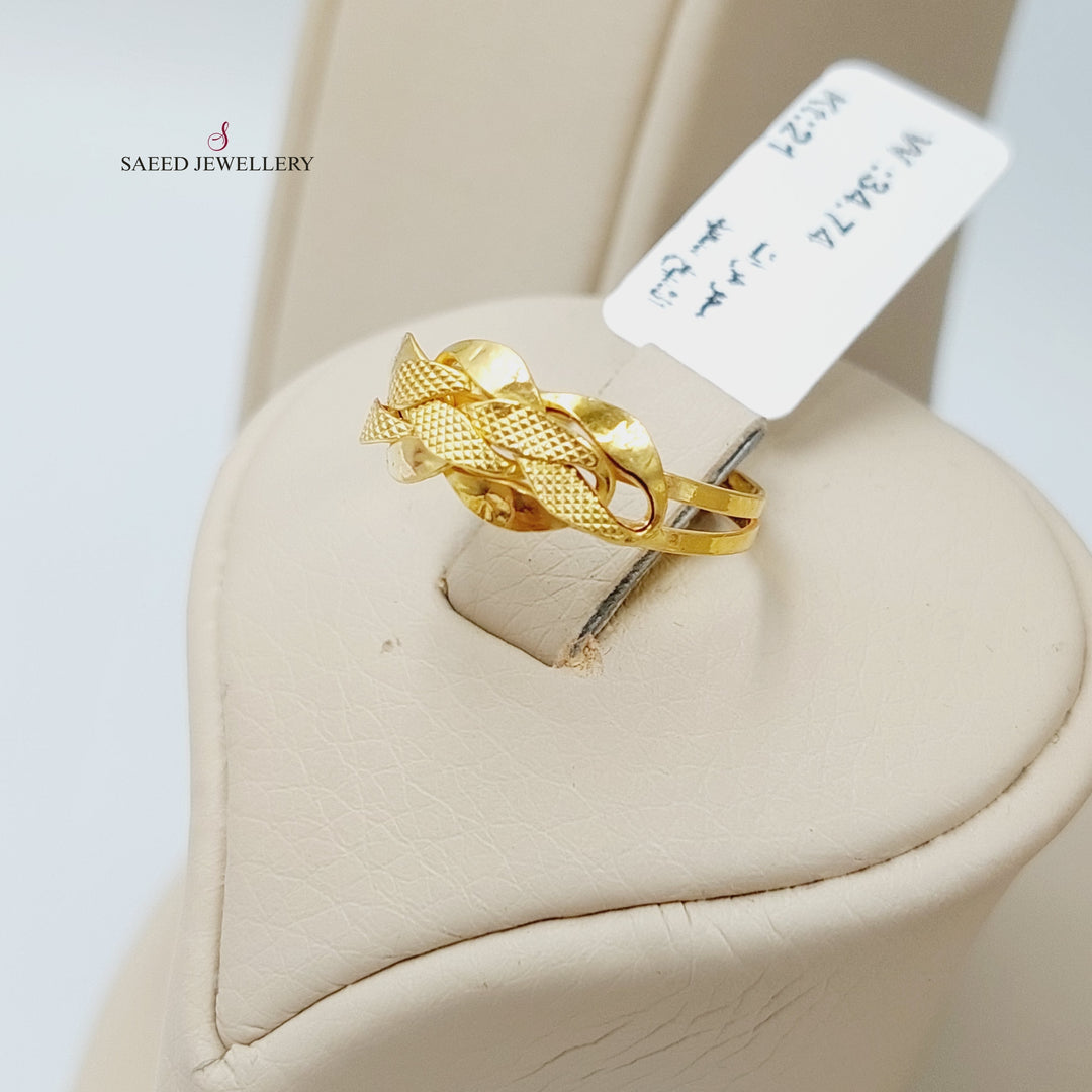 21K Gold Taft Set by Saeed Jewelry - Image 6